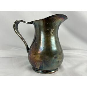 Vintage Reed Barton USN Silver Soldered Creamer Pitcher 3610 Navy